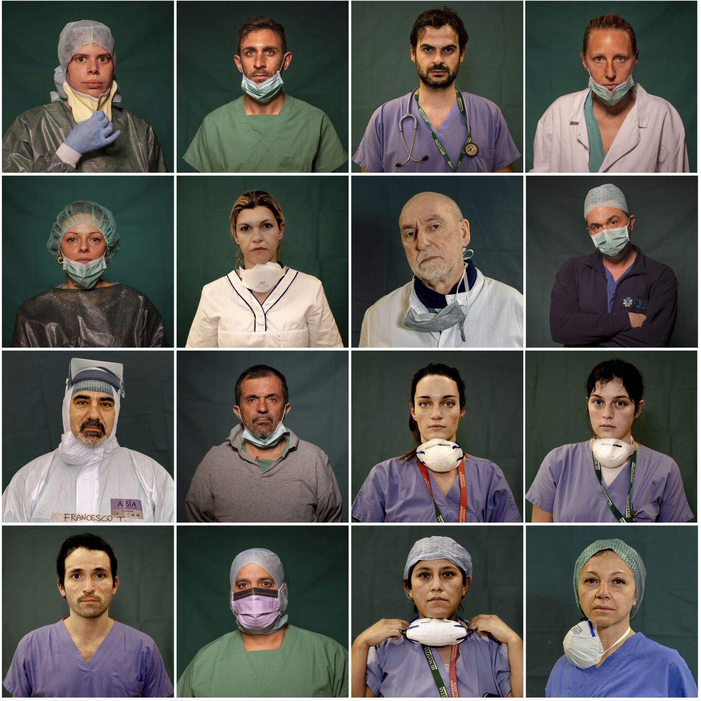 Portraits then